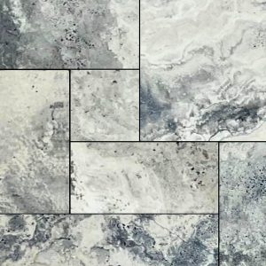 Philadelphia Silver travertine, beautiful cream silver travertine in tumbled finish, Atlas tile and Stone supplier of travertine tiles Moorabbin