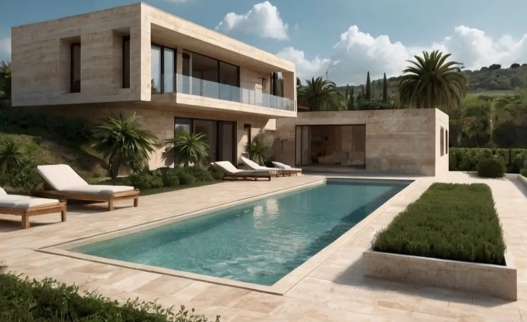 Australian Modern Design Elevate Your Space with Raw Finish Travertine Tiles