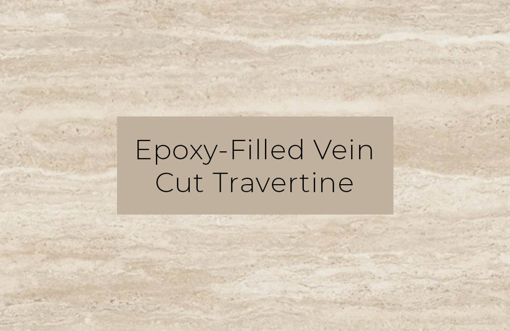 Epoxy-Filled Vein Cut Travertine